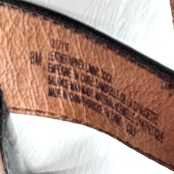 SöFFT Womens Wedge Navy Patent Leather 8 M - Picture 9 of 13